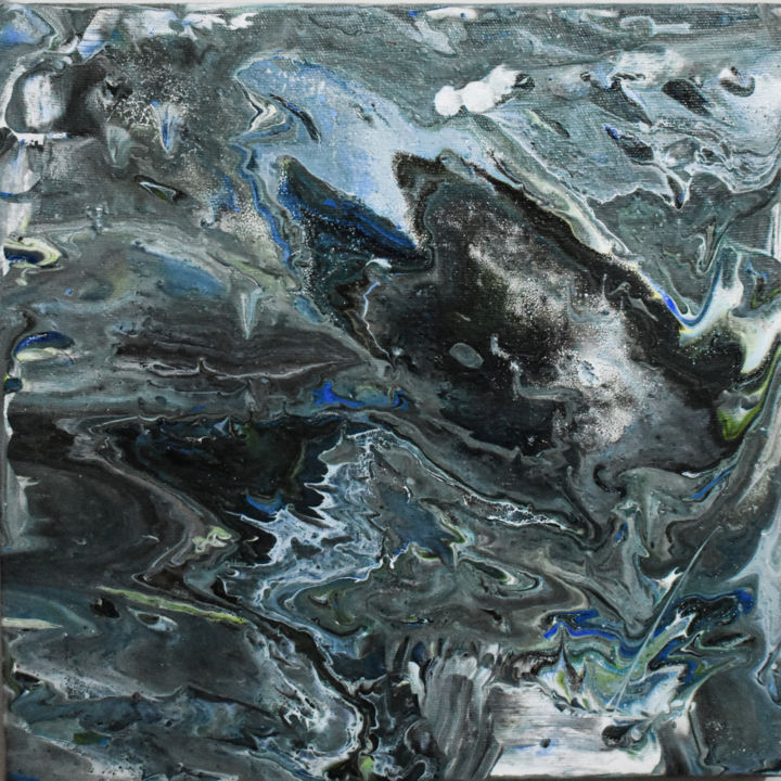 Malarstwo zatytułowany „The Ocean” autorstwa Azhar A, Oryginalna praca, Akryl
