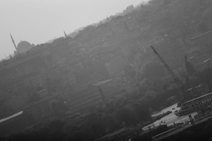 Fotografia intitulada "ORIENTE-sE_ISTAMBUL…" por Bruno Laet, Obras de arte originais,