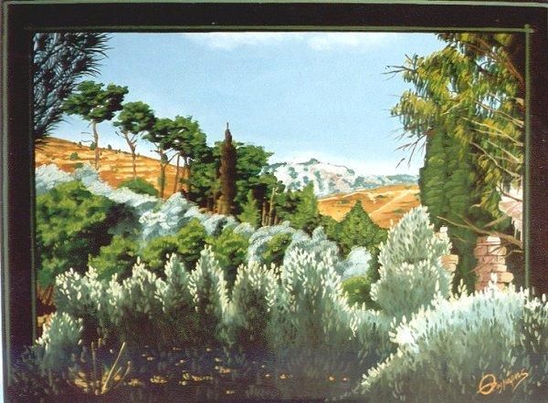 Peinture intitulée "Valley" par Koiliar Is, Œuvre d'art originale, Huile