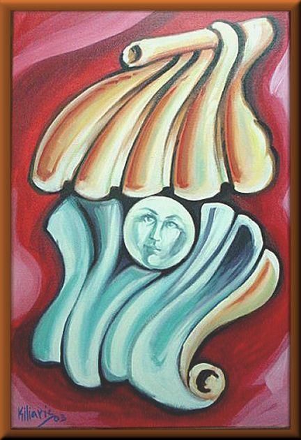 Malerei mit dem Titel "shell" von Koiliar Is, Original-Kunstwerk, Andere