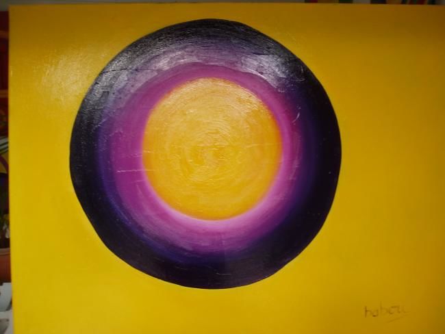 Pintura intitulada "spirale" por Baboune, Obras de arte originais