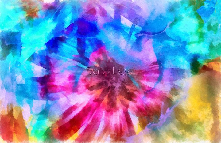 Digital Arts titled "the floral fantasy 1" by Babylass, Original Artwork, Digital Painting