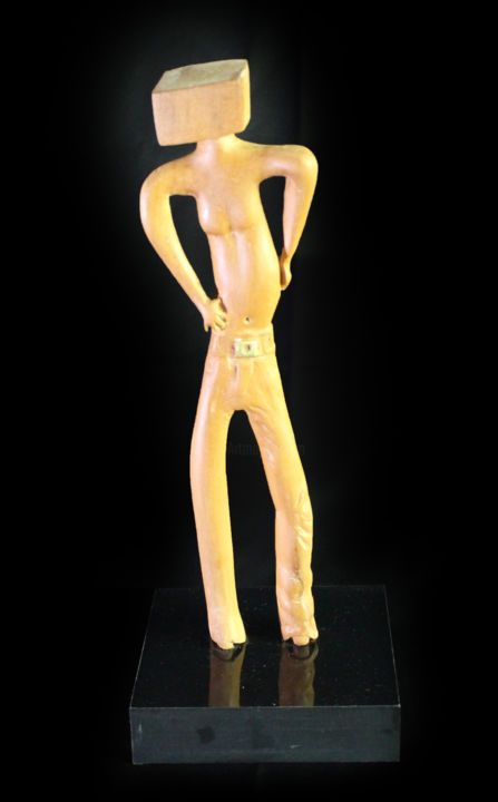 雕塑 标题为“descolado-1.jpg” 由R Bacchi, 原创艺术品, 木