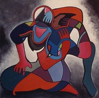 Peinture intitulée "Avatars" par Julien Bagout, Œuvre d'art originale,