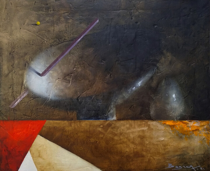Peinture intitulée "Still life 5" par Bagrat Arazyan, Œuvre d'art originale, Huile
