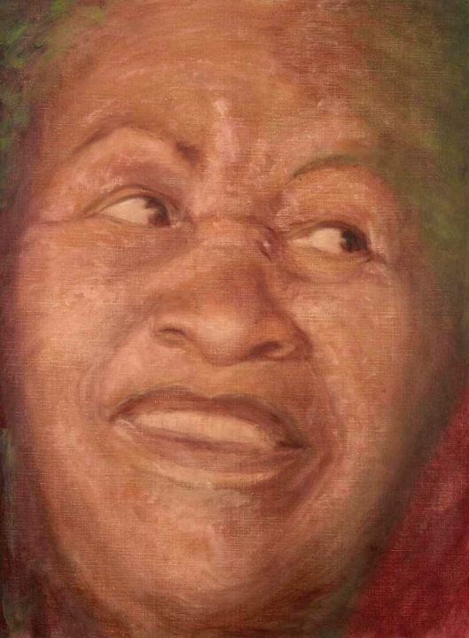 Pintura titulada "Barbara Hendricks" por Barbara Guias-Vaquier, Obra de arte original, Oleo