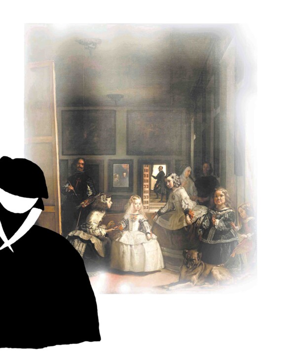 Digital Arts titled "Las Meninas 1 - Vel…" by Vicent Creatik, Original Artwork, Digital Painting