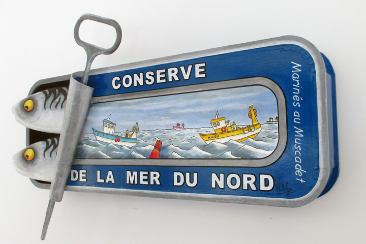 雕塑 标题为“Conserve de la Mer…” 由Philippe Balayn, 原创艺术品, 纸张纸浆