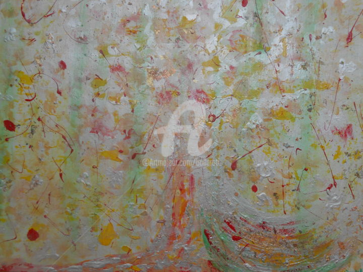 Картина под названием "2013-angeli-lavori-…" - Anna Maria Ballarati, Подлинное произведение искусства