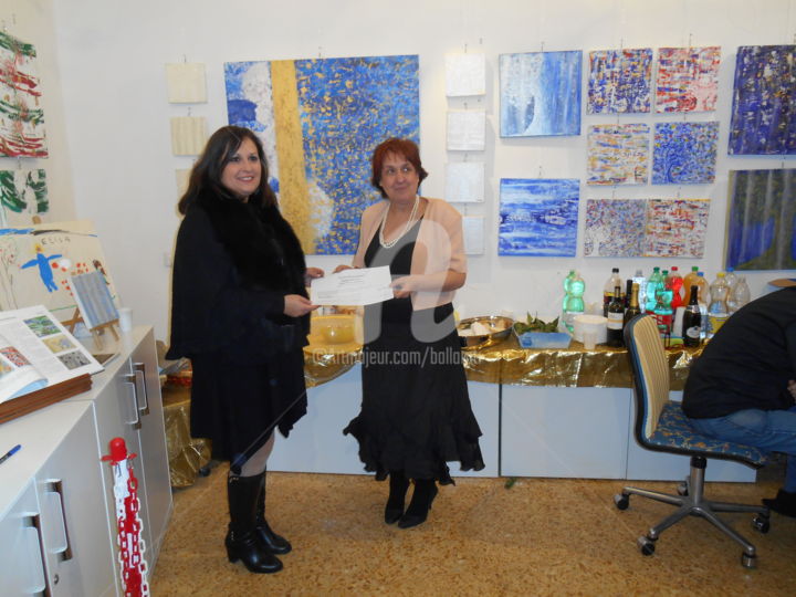 Pittura intitolato "2014-foto-19-12-14-…" da Anna Maria Ballarati, Opera d'arte originale