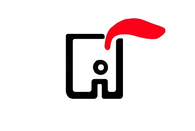 Peinture intitulée "artHouse_A_logo_-_2…" par Bang, Œuvre d'art originale,