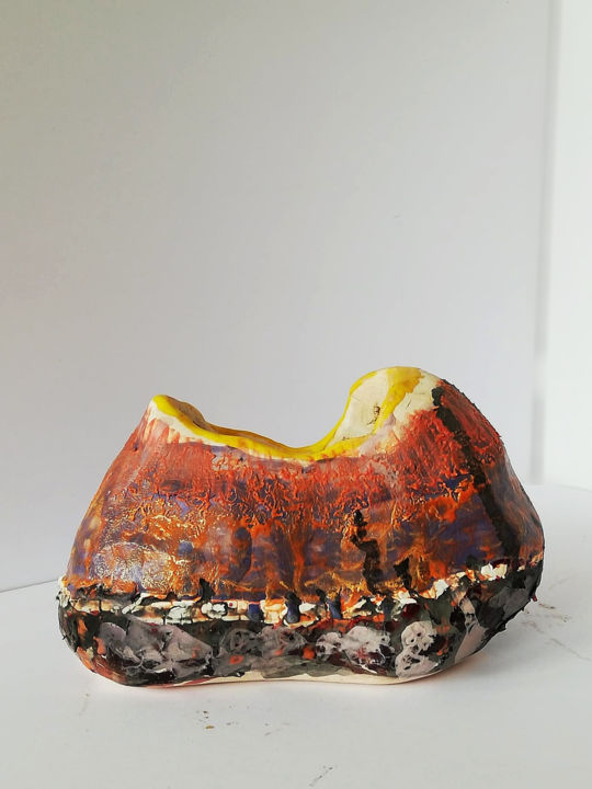 Sculpture titled "sloppy céramiques#1…" by Baptiste Vanweydeveldt, Original Artwork, Ceramics