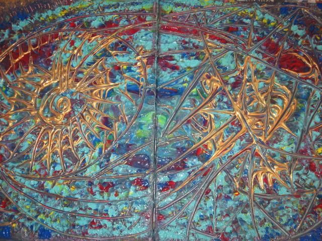 Painting titled "Complete Univers 1/2" by Barbara Hughes, Original Artwork