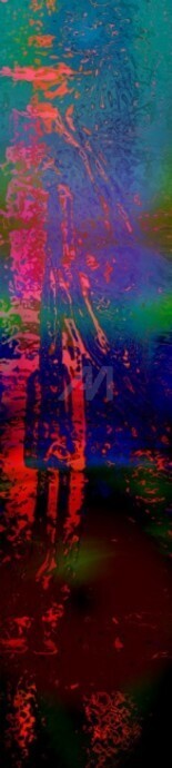 Цифровое искусство под названием "Crépuscule" - Barbu Nitescu, Подлинное произведение искусства, Цифровая живопись