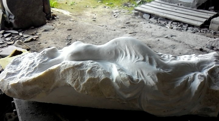 Sculpture titled "2018516153002-c-cv.…" by Ivan Baro, Original Artwork, Stone