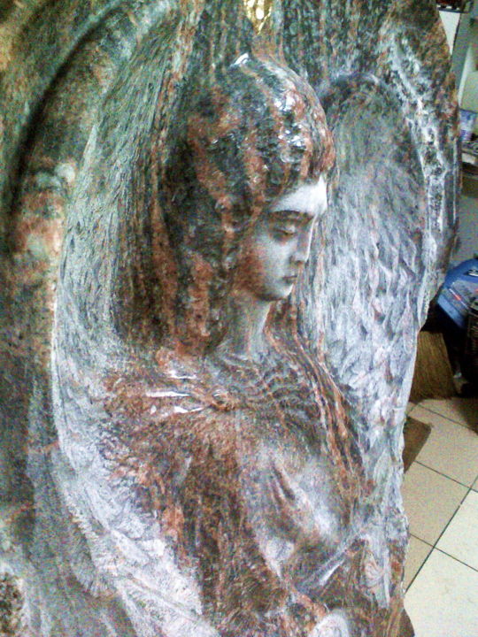 Sculpture titled "img0511a-a.jpg" by Ivan Baro, Original Artwork, Stone