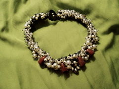 Ambacht getiteld "collier perles de v…" door Caprice Baroque, Origineel Kunstwerk