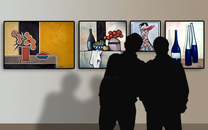 Цифровое искусство под названием "galerie-rene-barran…" - René Barranco, Подлинное произведение искусства