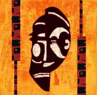 Arts numériques intitulée "Masque africain" par Manuel Barroso, Œuvre d'art originale