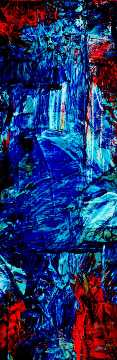 Arts numériques intitulée "Hell Hath Frozen Ov…" par Barry Farley Visual Arts, Œuvre d'art originale, Peinture numérique