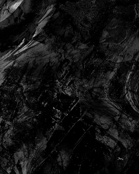 Digital Arts titled "The Valley of the S…" by Barry Farley Visual Arts, Original Art, Digital Painting Mounted on Other rigi…