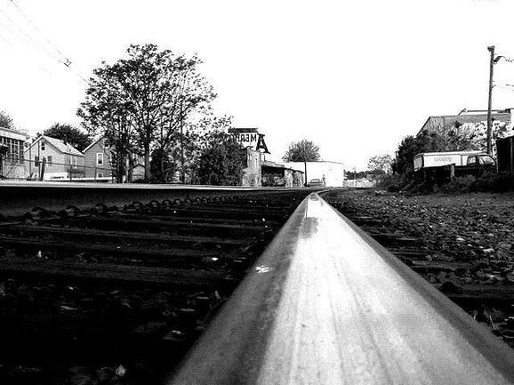 Photography titled "Railroad" by Bartek Radziejewski, Original Artwork