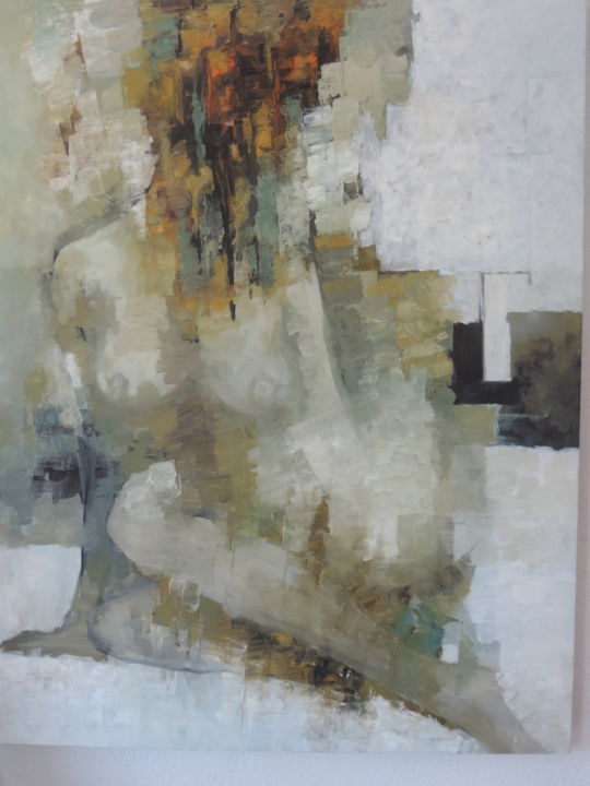Painting titled "Springdream" by Bartholameuse Wimalaratne, Original Art, Oil