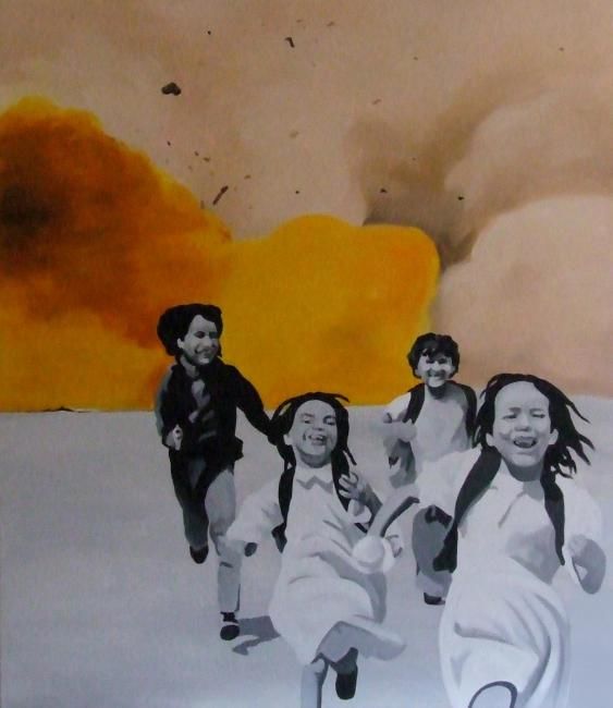 "The stolen children…" başlıklı Tablo Bartosz Kolata tarafından, Orijinal sanat