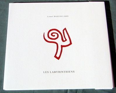 Dibujo titulada "Les Labyrinthiens" por Lionel Bascoulard, Obra de arte original
