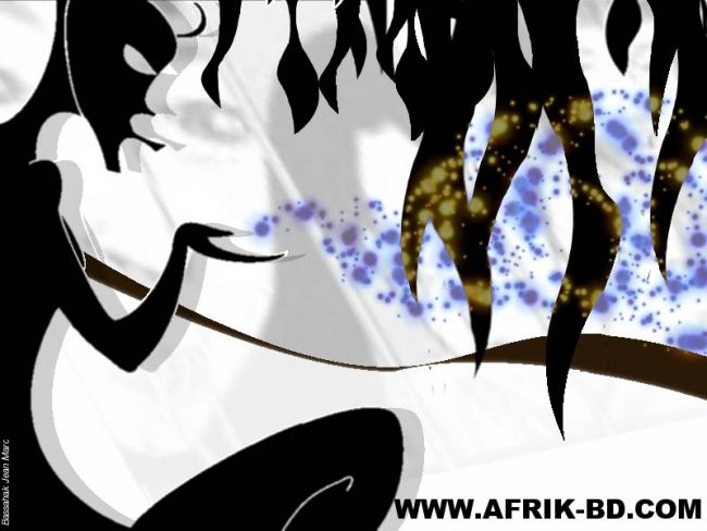 Arts numériques intitulée "afrikbd" par Bassakirou, Œuvre d'art originale