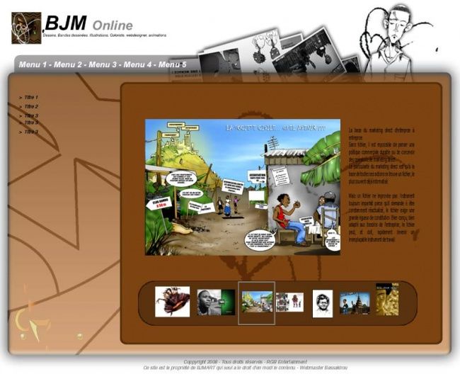 Arts numériques intitulée "bjm" par Bassakirou, Œuvre d'art originale