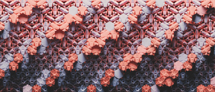 Digitale Kunst getiteld "Quasi Coral" door Bassil Taleb, Origineel Kunstwerk, 3D-modellering