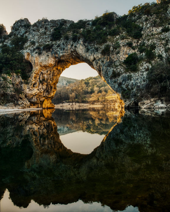 Fotografia zatytułowany „Le pont” autorstwa Bastien Galiana, Oryginalna praca, Fotografia cyfrowa