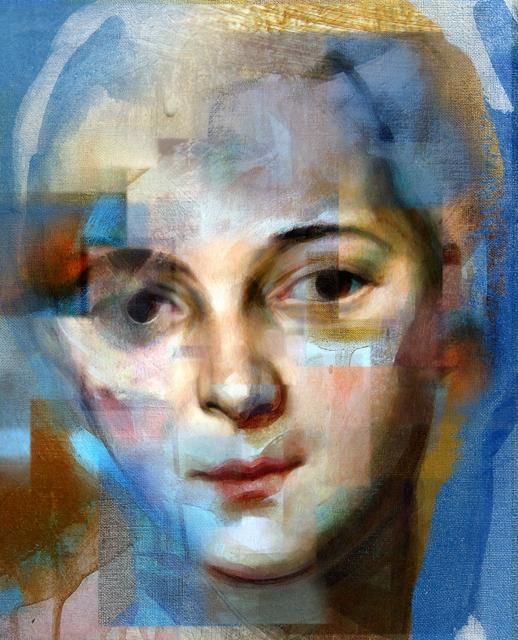 Digital Arts titled "Mademoiselle Puvign…" by Bastien Millan, Original Artwork