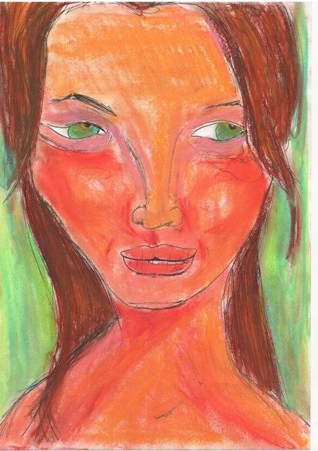 Drawing titled "she's" by Frédéric Bastin, Original Artwork, Other
