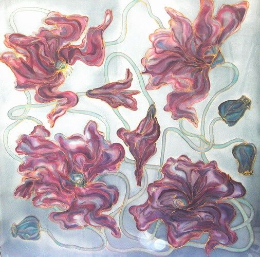 Artisanat intitulée "Flowers 9" par Irina Isaeva, Œuvre d'art originale
