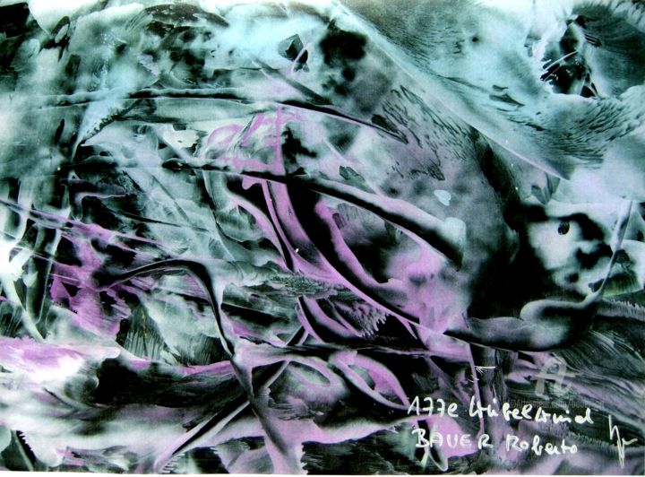 Painting titled "177e Wirbelwind.jpg" by Robert Bauer, Original Art, Encaustic