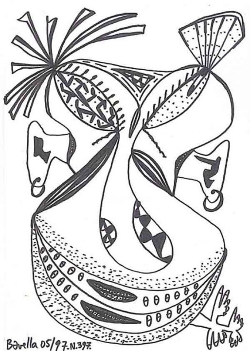 da_397_bavella.jpg - Drawing ©1997 by Laurent Bavella -