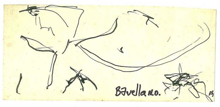 Disegno intitolato "da_0_bavella.jpg" da Laurent Bavella, Opera d'arte originale