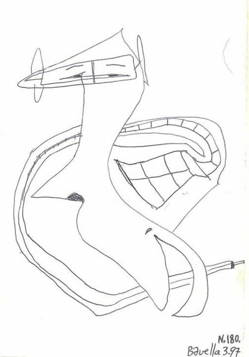 da_180_bavella.jpg - Drawing ©1997 by Laurent Bavella -
