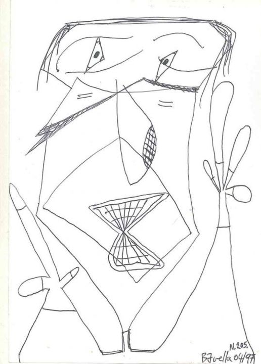 da_205_bavella.jpg - Drawing ©1997 by Laurent Bavella -
