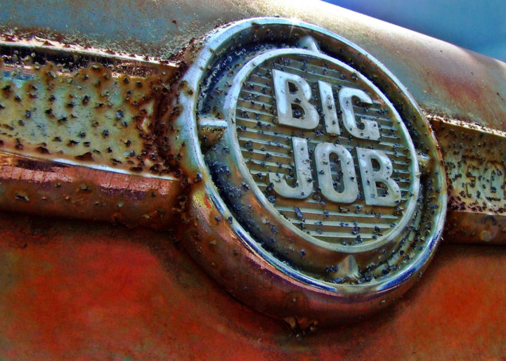 Photography titled "Big Job" by Bavosi Photoart, Original Artwork, Digital Photography