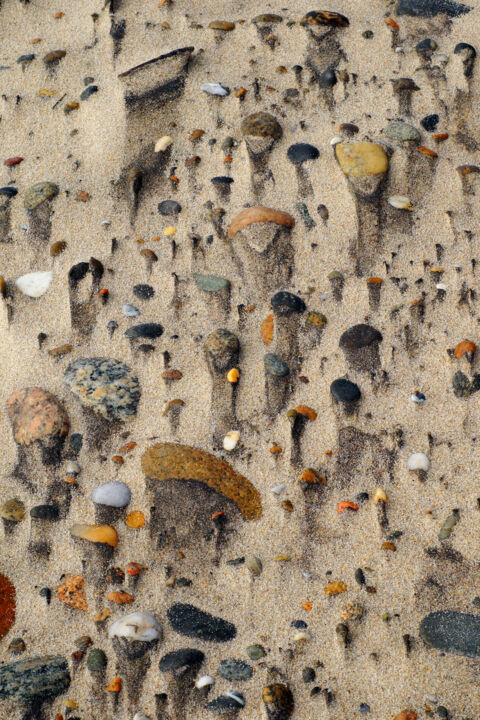 Fotografia intitolato "Moonstone Beach Abs…" da Bavosi Photoart, Opera d'arte originale, Fotografia digitale