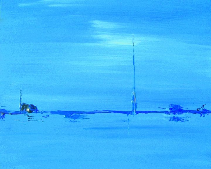 Painting titled "bleu2-12.jpg" by Bdum, Original Artwork