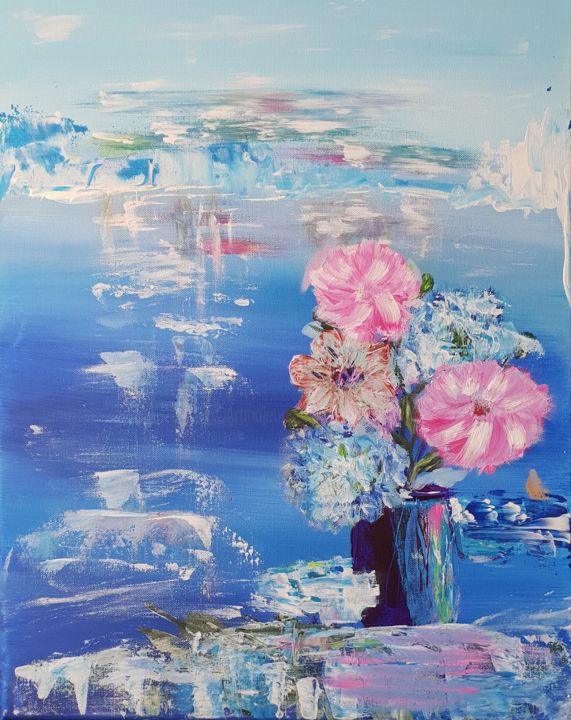 Bien Etre Art Moderne Malerei Von Beata Dautrey Artmajeur