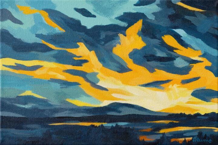 Painting,  7.9x11.8 in 