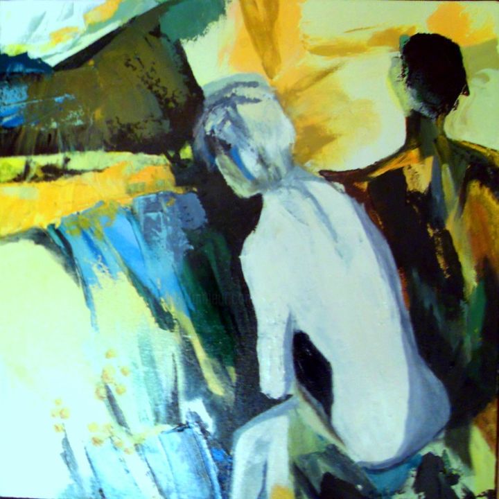 Painting titled "Dépression au dessu…" by Migliore, Original Artwork