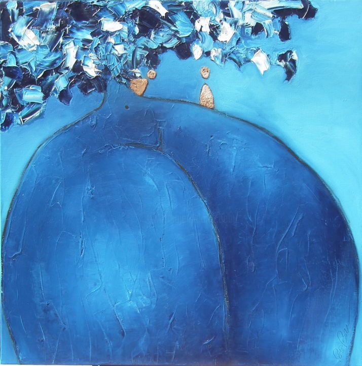 Pintura titulada "Sphère à palabre" por Bebu, Obra de arte original