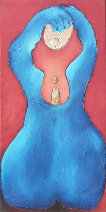 Pintura titulada "Il suffisait d'y pe…" por Bebu, Obra de arte original, Oleo