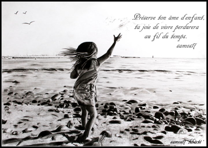 Libérté Dessin Par Samos17 Portraitiste Artmajeur